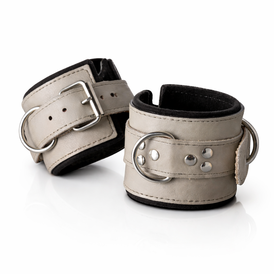 Exclusieve Leren Ankle Cuffs met Suède Voering – Voor Gerichte Glute Training & Cable Workouts