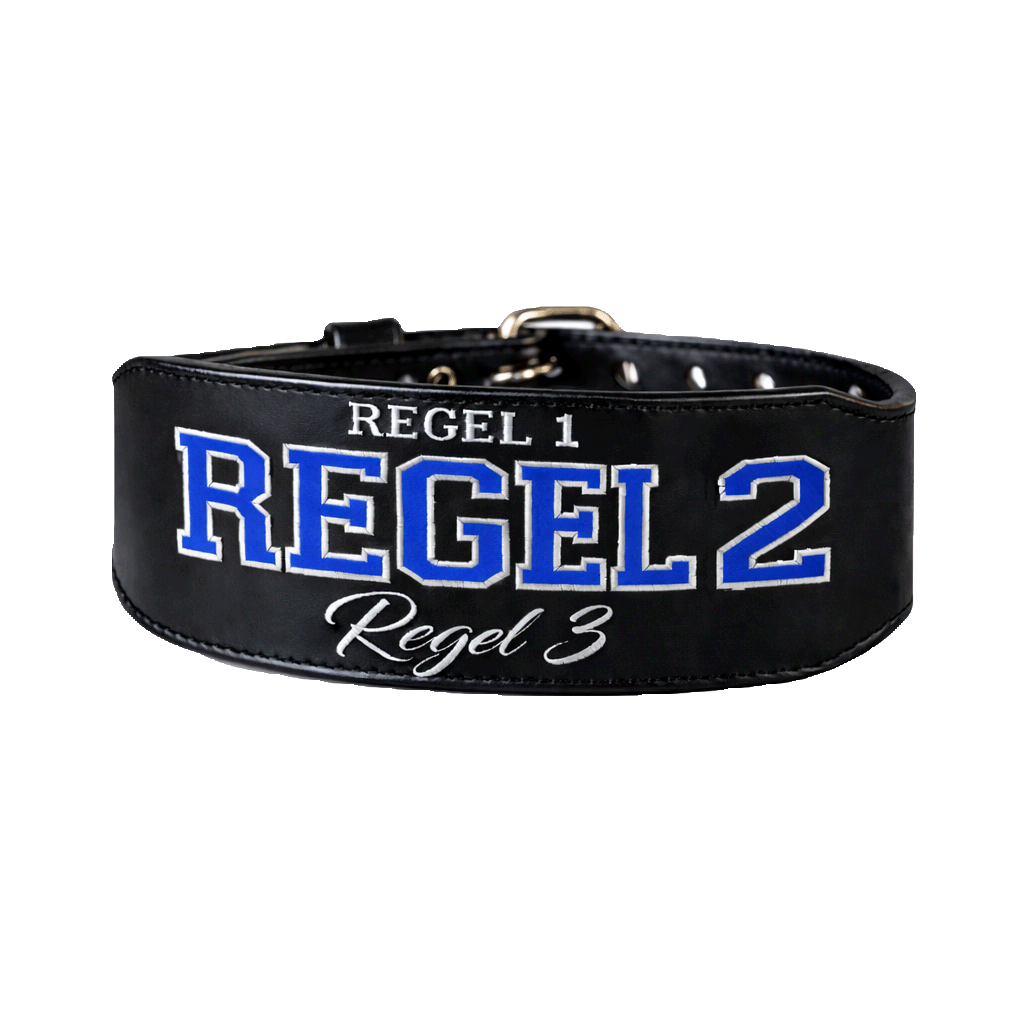 Tigerbelts Custom Weightlifting belt ZS11