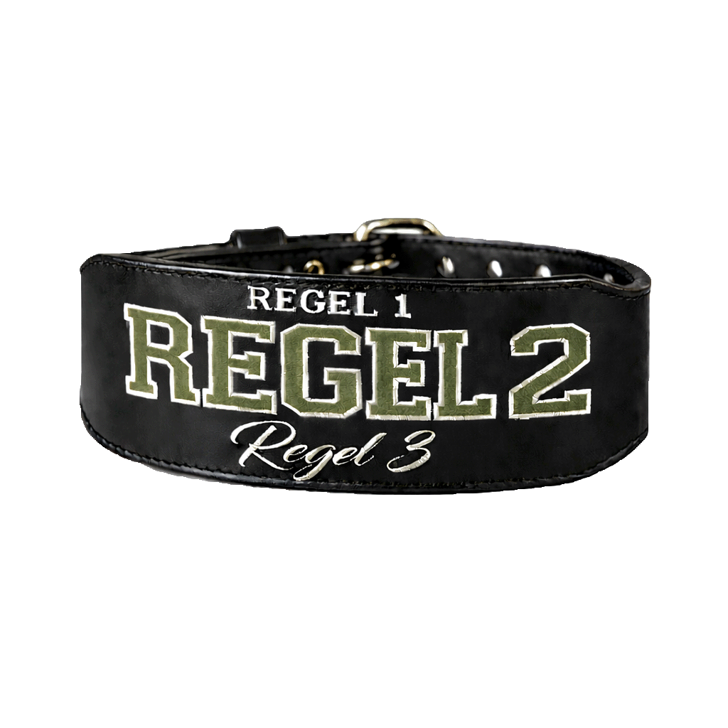 Tigerbelts Custom Weightlifting belt ZS11