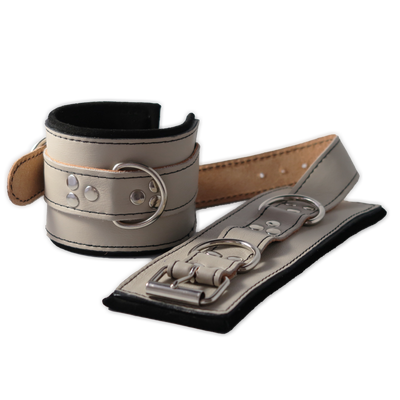 Exclusieve Leren Ankle Cuffs met Suède Voering – Voor Gerichte Glute Training & Cable Workouts