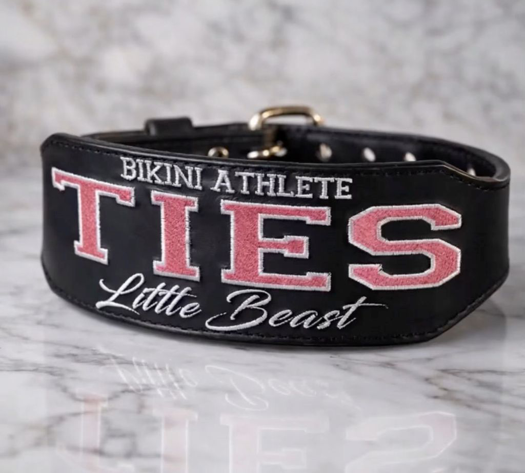 Tigerbelts Custom Weightlifting belt ZS11