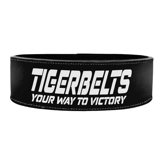 Tigerbelts Powerlifting belt met Clip Z11 Zwart-Zwart
