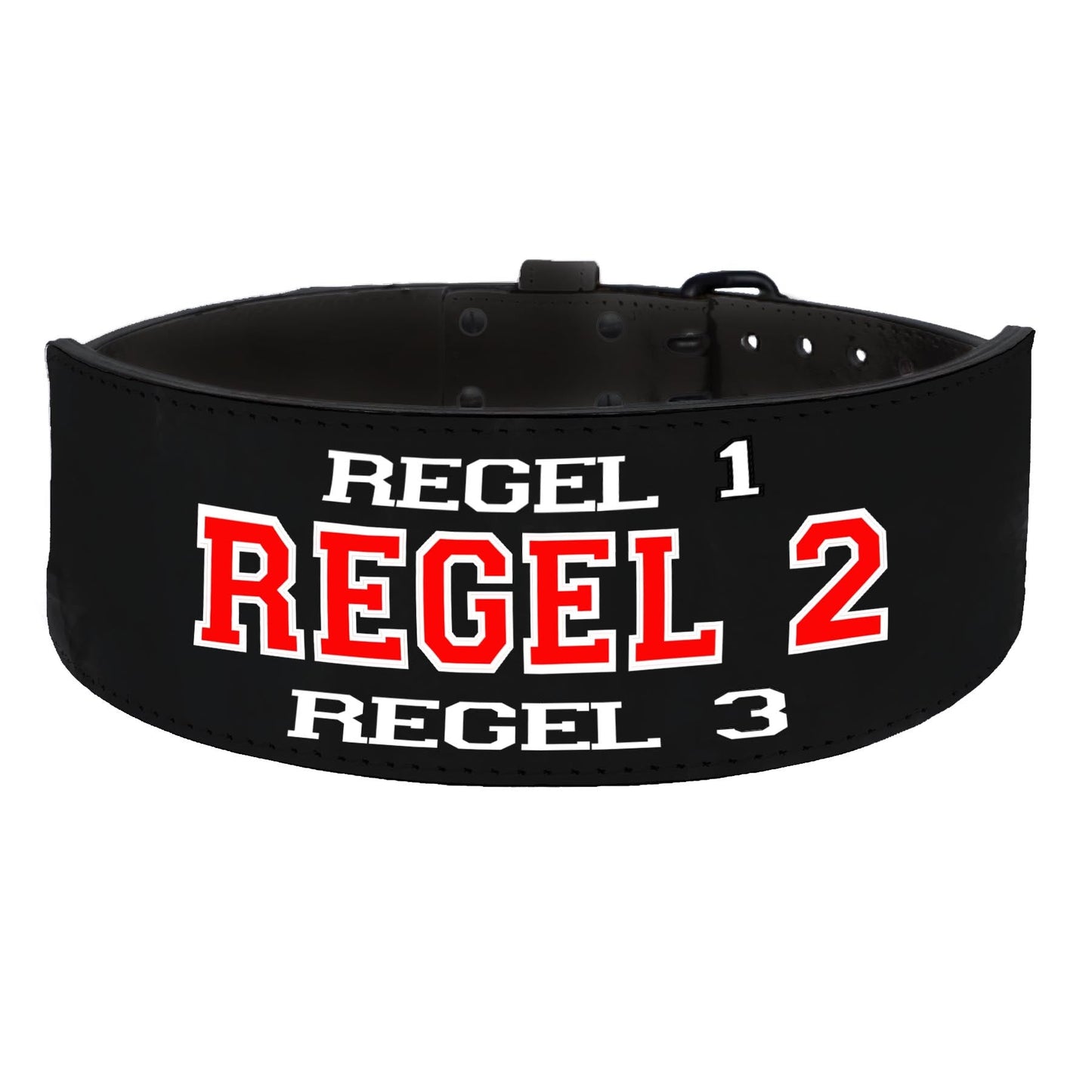 Tigerbelts Custom Weightlifting belt Z11 Zwart-Zwart