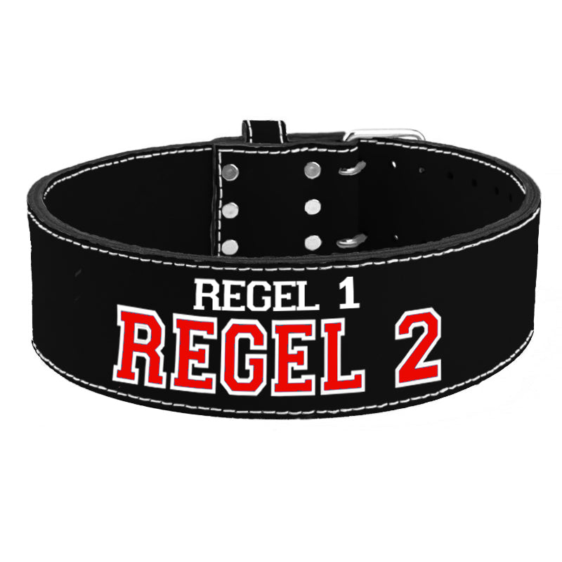 Tigerbelts Custom Powerlifting belt Z11 Zwart