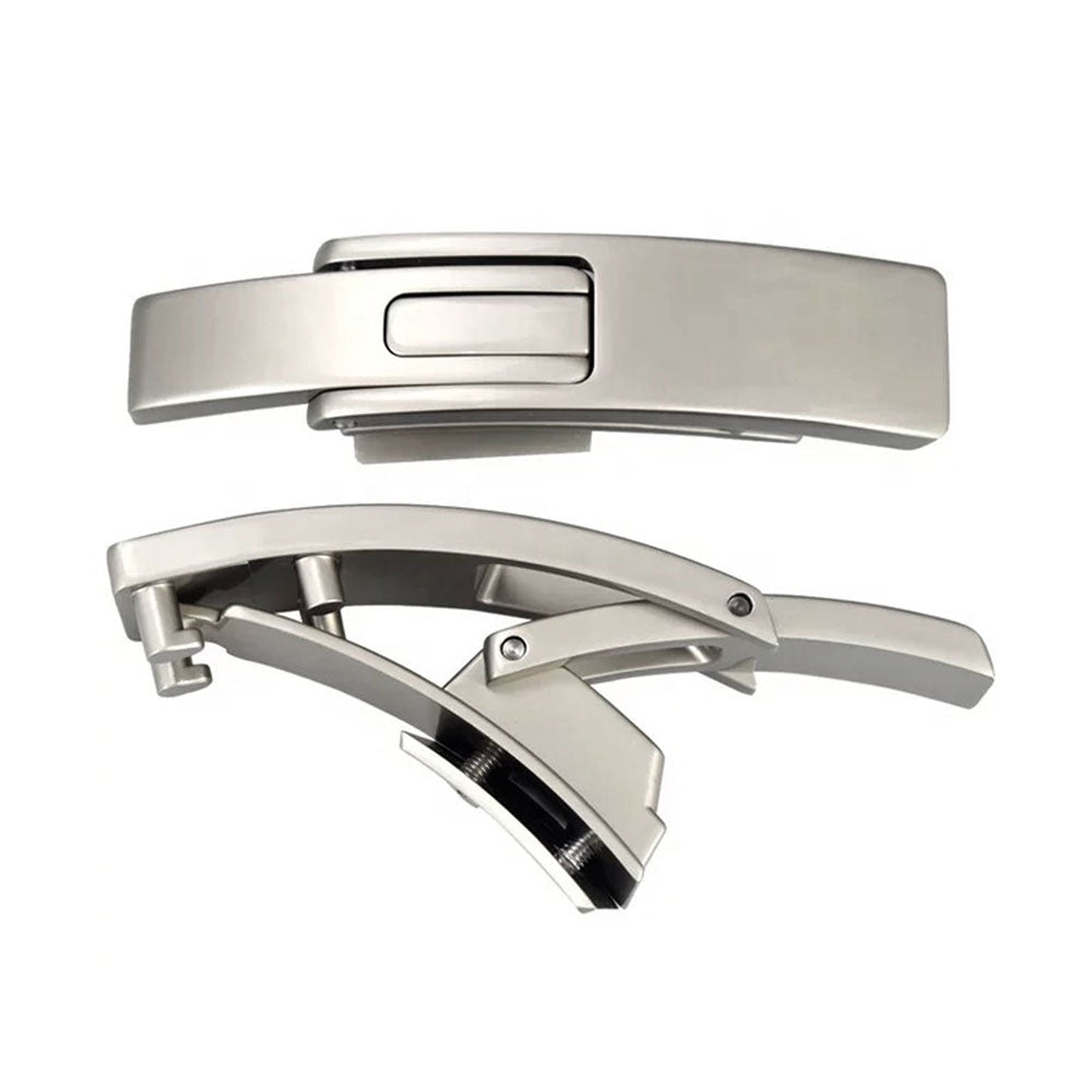 Tigerbelts Custom Powerlifting belt met Clip W12 Wit-Zwart